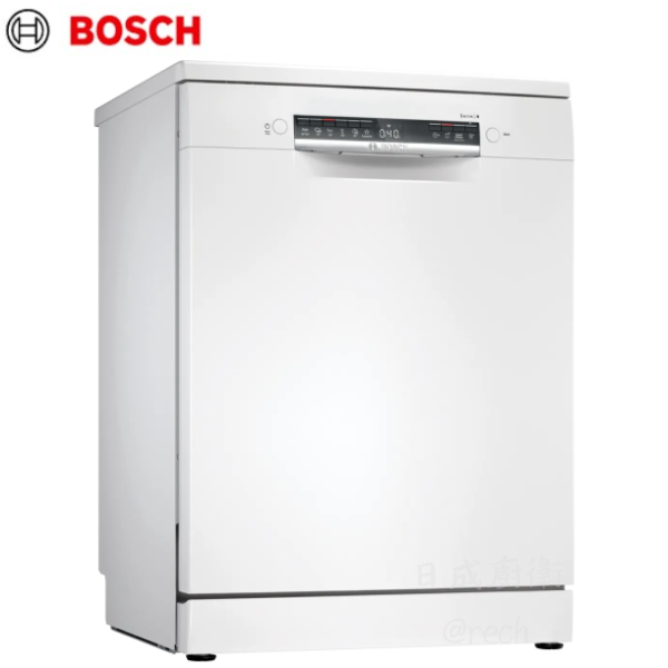 SMS4ITW00X-洗碗機-BOSCH-獨立式-Auto全自動洗程-超省時-加強烘乾-HomeConnect智慧物聯