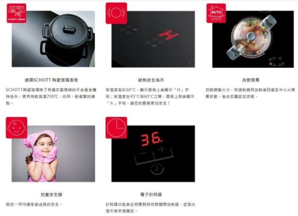 【日成】Amica 電陶爐.雙口直式 功率3000W PH-3200 ZT 