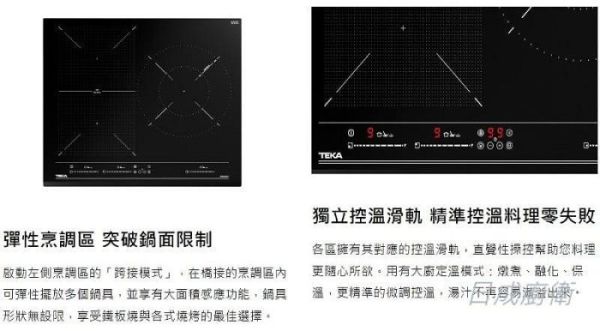 【日成】德國 TEKA 三口感應爐 ITF-65320(不銹鋼框) 