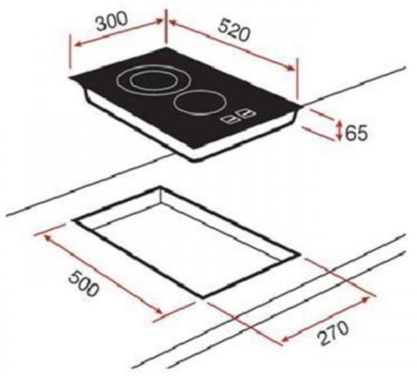 【日成】德國 TEKA電陶爐 雙口直式 VTTC-2P.1B 