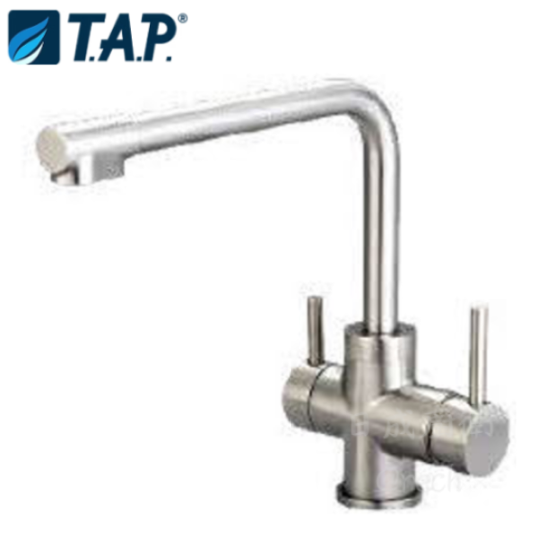 【日成】廚房龍頭 TAP-506018 台灣製 不銹鋼.三用龍頭.無鉛認證.含淨水器出口 桃園廚具,日成,日成廚具,日成廚衛生活館,廚房,廚具,三用,龍頭,無鉛認證,台灣製