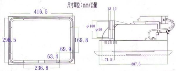 【日成】中一牌.線控型220V八合一多功能換氣扇(浴室乾燥機) JY-9999 桃園廚具,日成,日成廚衛,日成廚衛生活館,日成廚具,中一,JY-9999,換氣扇,優惠,享甜甜價