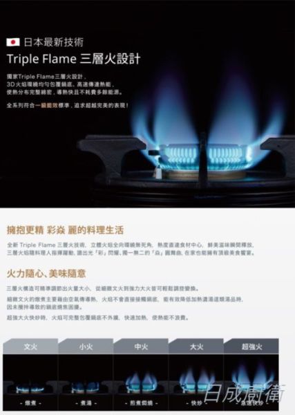 【日成】林內牌檯面爐.彩焱 RB-L2700S 不銹鋼雙口爐 