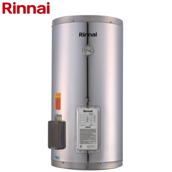 REH-1562電熱水器-林內-15加侖-掛壁型-儲熱式-不銹鋼內桶-防空燒-安全裝置