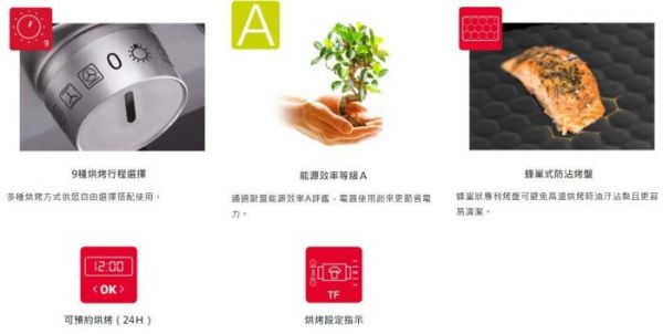 【日成】Amica 崁入式烤箱 TES-18MX 