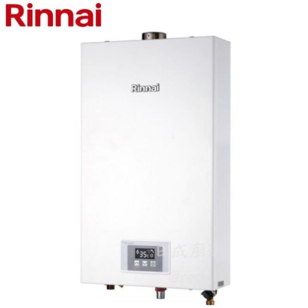 RUA-1200WF熱水器-林內-12公升-強制排氣-強排-DC變頻馬達強制排氣-輕量化體積-水量調節裝置