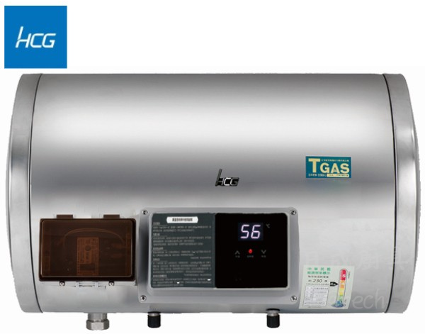 和成牌 EHN15BAW1 電熱水器，15加侖橫掛式儲熱型，不銹鋼內桶一級能效，HCG 廚衛設備首選。