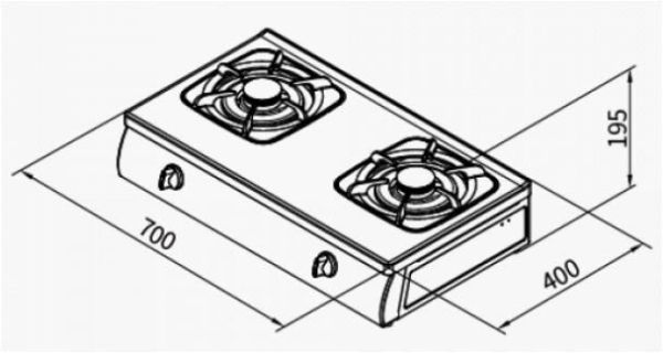 【日成】莊頭北 傳統式瓦斯爐.一級能效 ( TG-6507 ) 
