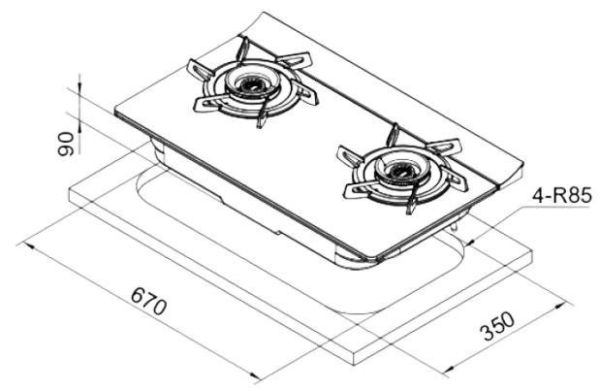 【日成】莊頭北 一級節能檯面爐 黑玻璃面板 TG-8605G 旋烽爐 檯面式瓦斯爐 