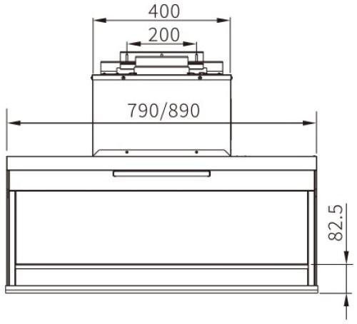 【日成】莊頭北近吸型.隱藏式油煙機 TR-5962 
