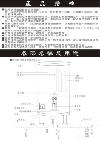 【日成】林內 50加侖 REH-5064 落地型.儲熱式.電熱水器 桃園廚具,日成,日成廚衛,日成廚衛生活館,廚具行,廚具,林內,50加侖,落地,優惠
