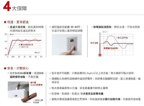 【日成】喜特麗16L數位恆溫.強制排氣熱水器 JT-H1632 全機保固三年 桃園廚具,日成,日成廚衛,日成廚衛生活館,廚具行,喜特麗,16L,熱水器,甜甜價,享優惠價