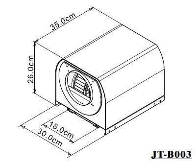 【日成】喜特麗.油煙機用.同步型中繼加壓馬達 JT-B003 