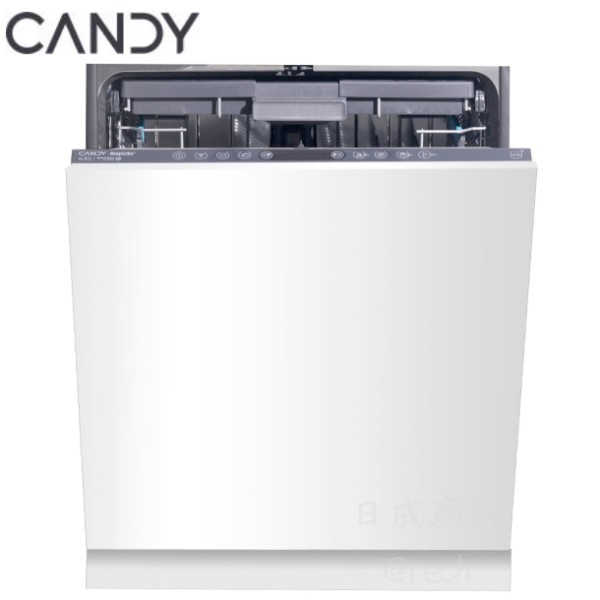 CANDY 全嵌式洗碗機 CS6B0S3PSA-04 正面外觀,義大利設計家電品牌,60公分標準規格。