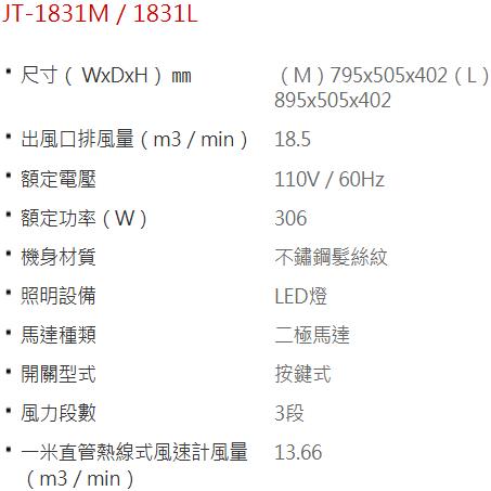 【日成】喜特麗80cm 隱藏式環吸 JT-1831M 油煙機.送基本安裝 桃園廚具,日成,日成廚衛生活館,日成廚具,廚具,喜特麗,油煙機,環吸,優惠價,甜甜價