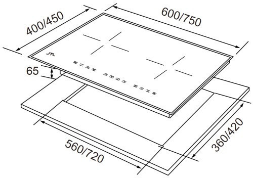 【日成】JTL喜特麗 IH微晶調理爐/感應爐 JT-IH238XS 迷你款 