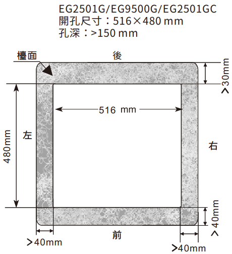 EG2501G-EG2501GC-櫻花-IH爐-智能連動-油煙機連動功能-陶瓷微晶玻璃-一鍵智能煲湯-小火輸出穩定-挖孔尺寸