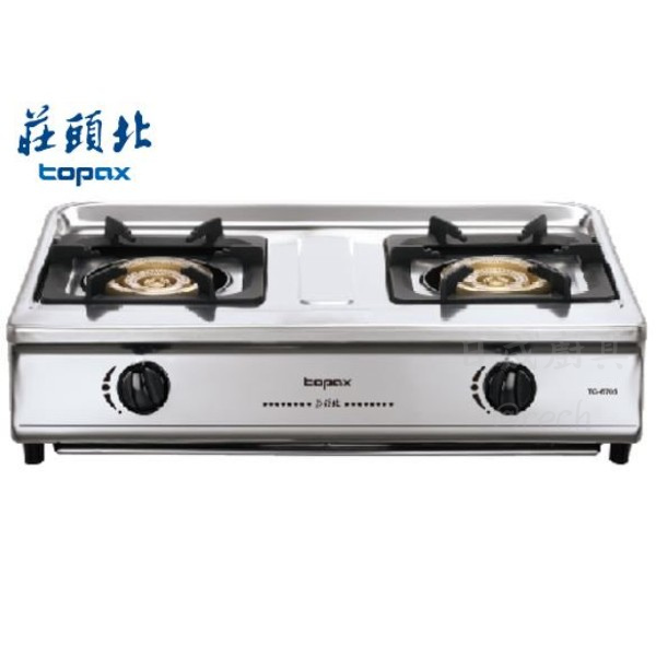 【日成】莊頭北.傳統式瓦斯爐 TG-6703 三環純銅.整台不銹鋼 