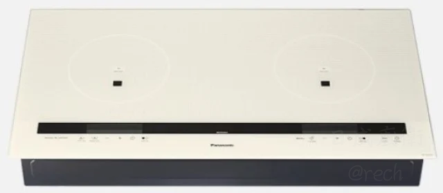 KY-E227E-K的IH爐-國際-panasonic-感應爐-白色-LCD顯示面板-3200W大火力-多重安全裝置-日本