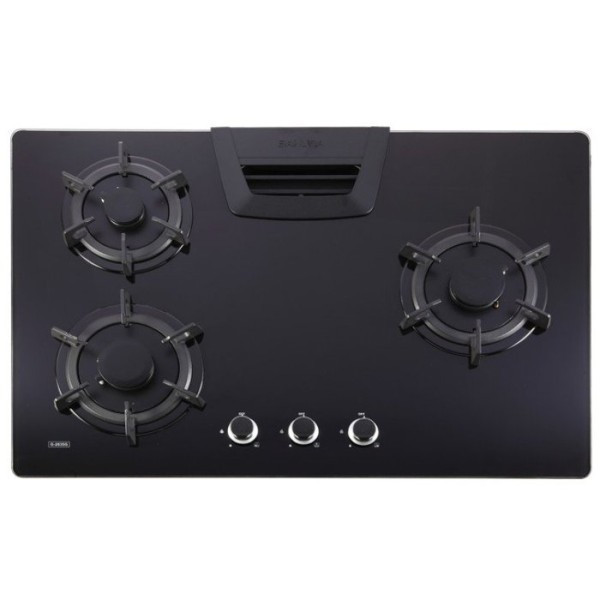 【日成】櫻花三口.高效率節能 G2835G 玻璃檯面爐 