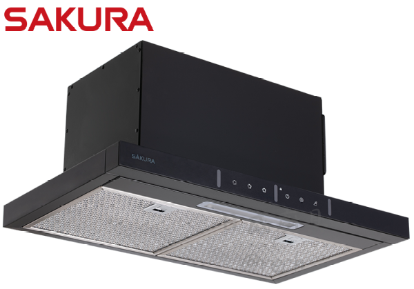 R609-油煙機-櫻花-櫻花牌-隱藏式-寬60cm-揮手智控-小宅系列-斜外觀