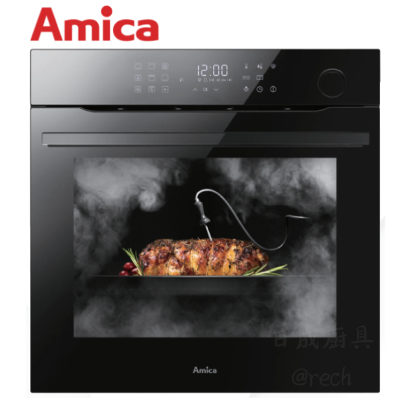 【日成】Amica 嵌入式蒸烤箱 XTTES-1300B TW 可拆式滑軌 桃園廚具,日成,日成廚具生活館,日成廚具,廚具店,Amica,蒸烤箱,廢水回收系統,甜甜價,優惠