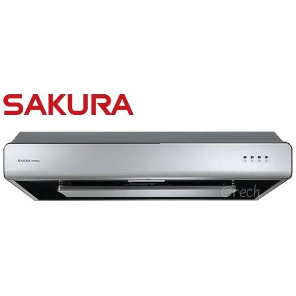 【日成】櫻花牌 80cm R3750BL 環吸系列 單層式 除油煙機 