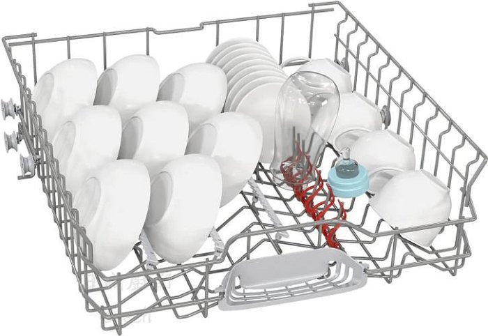 SJU4EKW00W-洗碗機-BOSCH-獨立-附白玻門-EfficientDry自動開門-HomeConnect智慧物聯-智慧偵測省水省電-刀叉快匙籃