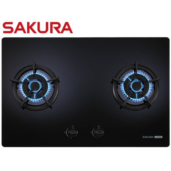 【日成】櫻花牌二口大面板檯面爐 G2623BGB 黑玻面板.易清系列 桃園廚具,日成,日成廚衛生活館,日成廚具,廚具,櫻花牌,檯面爐,大面板,甜甜價,優惠