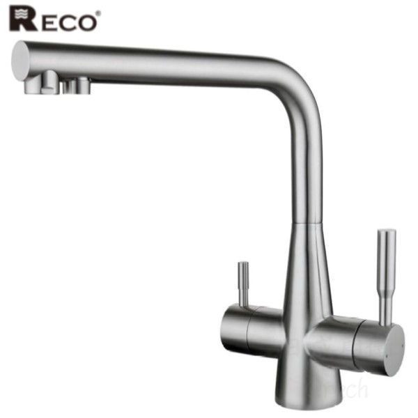 102870-B水龍頭-美國-RECO-廚房-三用-304不銹鋼-保修5年-三合一-陶瓷閥芯