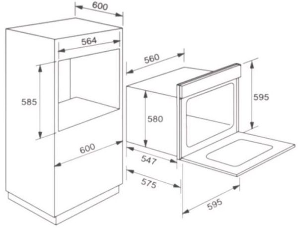 【日成】JTL喜特麗.gioia系列精品.嵌入式烤箱 GAA-702 