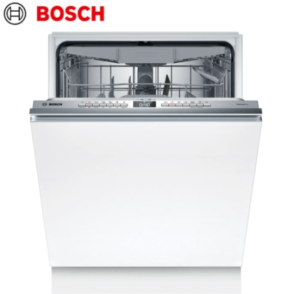 SMH4ECX28E-洗碗機-全嵌式-14人份-220V-按鍵式-EfficientDry自動開門-Auto全自動洗程-間隙照明指示燈