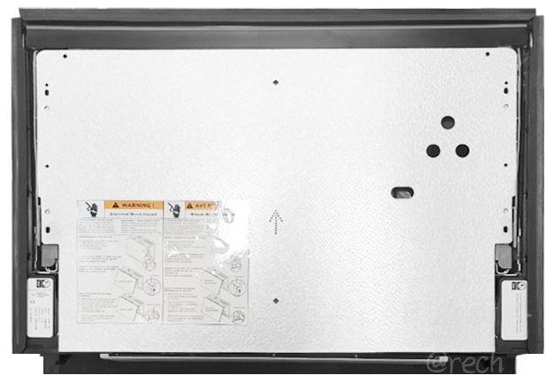 DD60STX6HI1-單層抽屜式洗碗機-機身結構-背面排線-參考圖