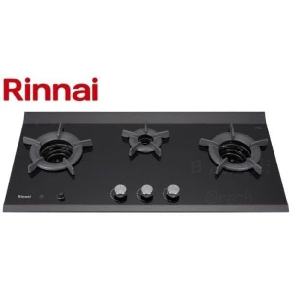 【日成】林內牌檯面三口爐.內焰  RB-3CGT-TR 進口品 