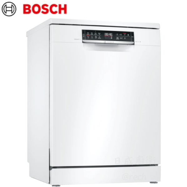 SMS6HAW00X-洗碗機-BOSCH-獨立式-110V-13人份-Auto全自動洗程-超省時