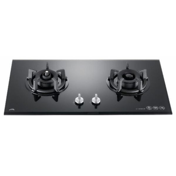 【日成】喜特麗二口檯面爐 黑玻面板 防乾燒/防空燒 JT-GC209AF 桃園廚具,日成,日成廚具,日成廚衛,日成廚衛生活館,廚具行,喜特麗,瓦斯爐,甜甜價,優惠