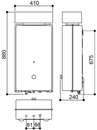 【日成】林內10L屋外抗風型 RU-A1023RF 熱水器 