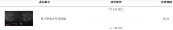 【日成】莊頭北 TG-8325BG 二口檯面爐 玻璃大面板 雙控安全定時 含基本安裝 桃園廚具,日成,日成廚衛生活館,日成廚具,廚具行,廚具,莊頭北,大面板,瓦斯爐,優惠