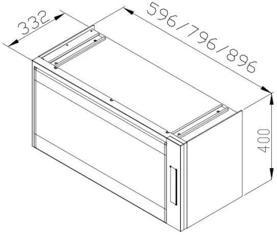 TD-3105烘碗機-懸掛式-白色門-臭氧殺菌-莊頭北-不鏽鋼筷架-不銹鋼筷架-O3臭氧殺菌-PTC熱風內循環-尺寸
