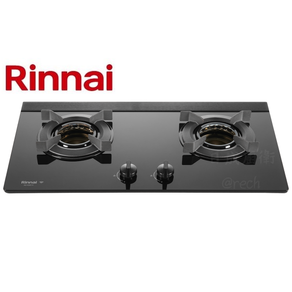 【日成】林內牌 RB-N2681G(B) 二口檯面式瓦斯爐 內焰 智能連動 桃園廚具,日成,日成廚衛,日成廚衛生活館,廚具行,日成廚具,林內,瓦斯爐,內焰,優惠