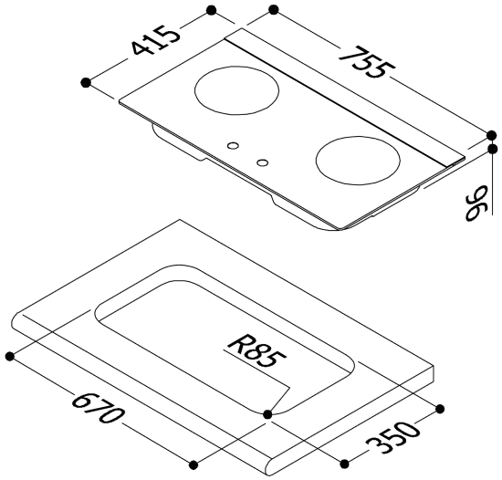 【日成】林內牌 RB-N2601G(B) 內焰玻璃檯面瓦斯爐 桃園廚具,日成,日成廚衛,日成廚衛生活館,廚具行,日成廚具,林內,檯面爐,黑玻璃,甜甜價