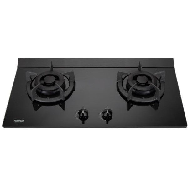 【日成】林內牌二口玻璃檯面爐 極炎 RB-M2600G(B) 適用D350~403挖孔 