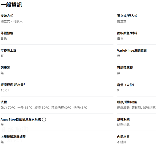 【日成】BOSCH獨立式洗碗機110V-9人份 SPS2IKW00X 桃園廚具,日成,日成廚具,日成廚衛,日成廚衛生活館,廚具行,BOSCH,洗碗機,獨立式,廚具