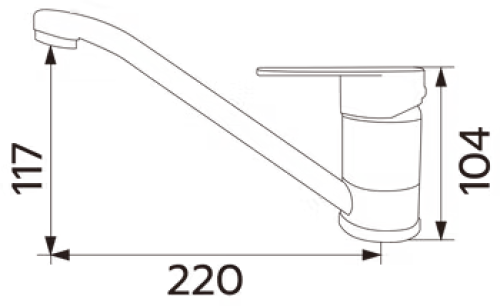TAP-506035A水龍頭-無鉛-廚房-立式-ST-304不銹鋼-304不鏽鋼-TAP-尺寸