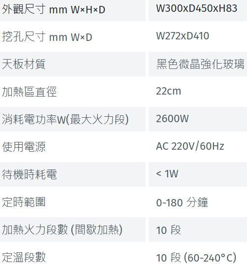 【日成】林內牌 IH智慧感應單口爐 RB-H1180 