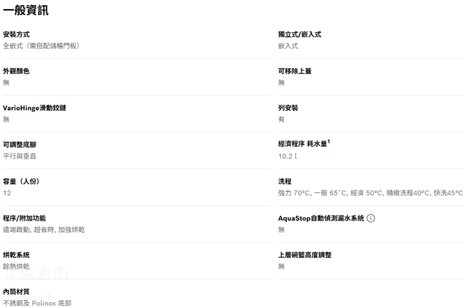 【日成】BOSCH全嵌式洗碗機110V-12人份 SMV2ITX00X 桃園廚具,日成,日成廚具,日成廚衛,日成廚衛生活館,廚具行,BOSCH,洗碗機,全嵌式,廚具