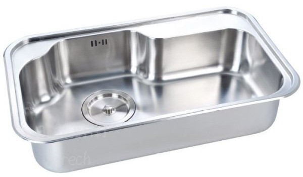 SE-860P-0水槽-毛絲面-雙層大堤籠-消音墊-歐化-造型槽