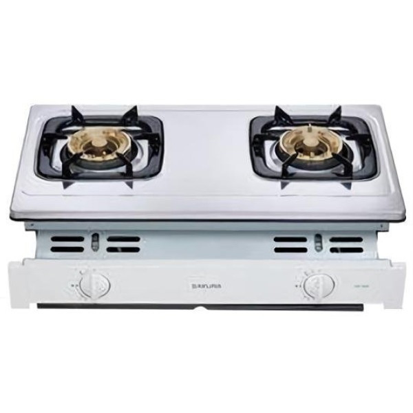 【日成】櫻花牌兩口崁入式瓦斯爐 (G-6150AS) 桃園廚具,日成,日成廚衛生活館,日成廚具,廚具,櫻花,嵌入式,瓦斯爐,一體式盛湯盤,甜甜價