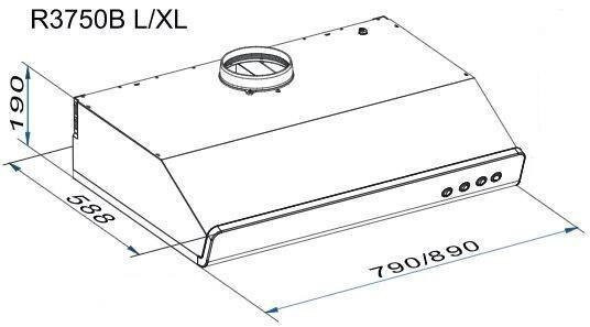 【日成】櫻花牌 80/90cm 環吸系列 R3750BL/BXL 單層式 除油煙機 桃園廚具,日成,日成廚衛生活館,日成廚具,廚具,櫻花,環吸,單層式,油煙機,甜甜價