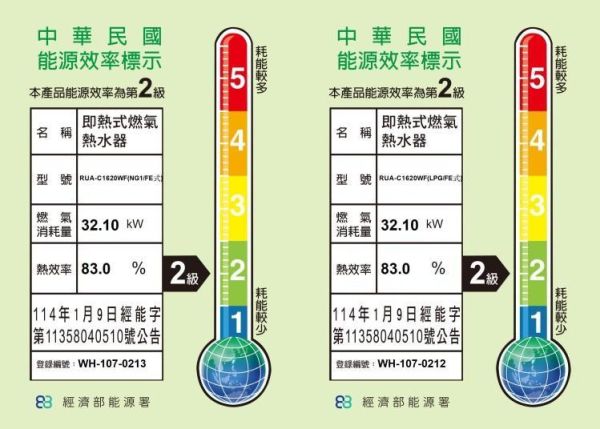 【日成】私訊可享甜甜價！【RUA-C1620WF 日本技術 台灣製造】林內 16L水量伺服熱水器 桃園熱水器 熱水器 林內 16公升 強制排氣 強排 天然氣 桶裝瓦斯 